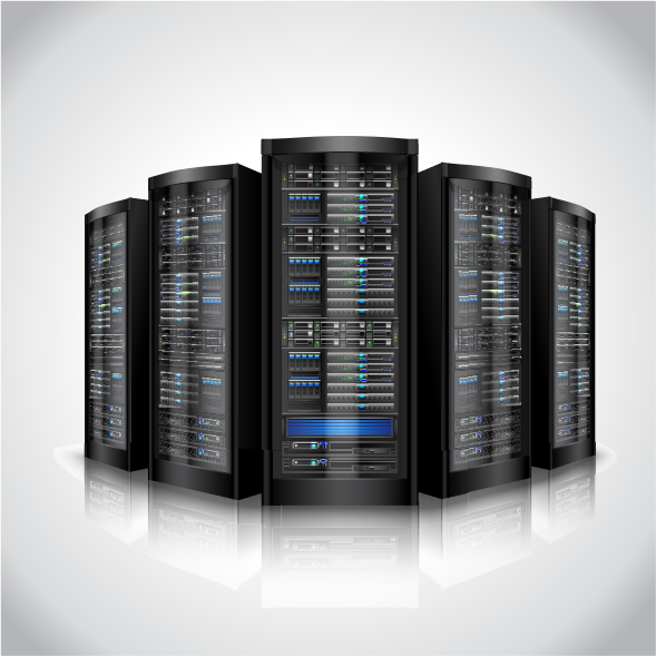 Servidores, datacenter, infraestrutura, redes.